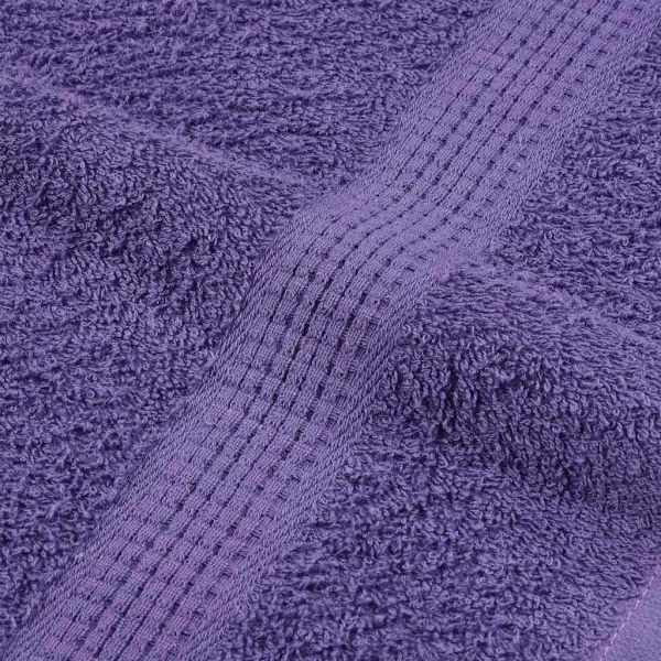 Кърпи за сауна FROGN 10 бр. Лилави 80x200 см 360 г/м²