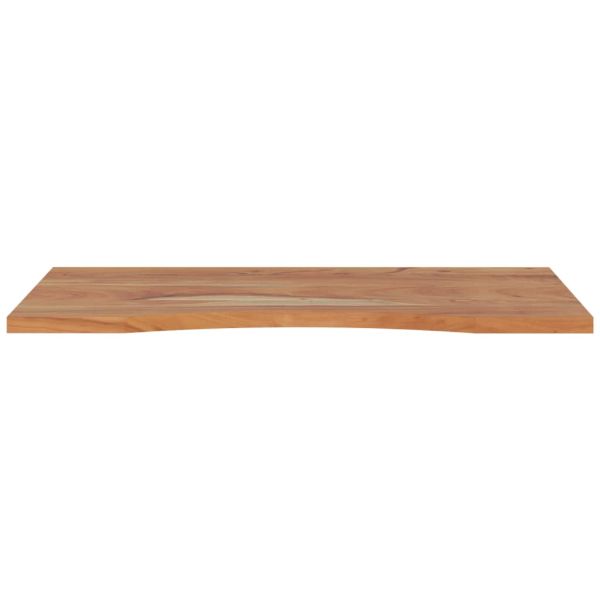 Плот за бюро, 90x50x2,5 см, правоъгълен, масивно дърво акация