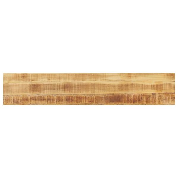 Плот за маса 180x20x3,8см правоъгълен масивно дърво грубо манго