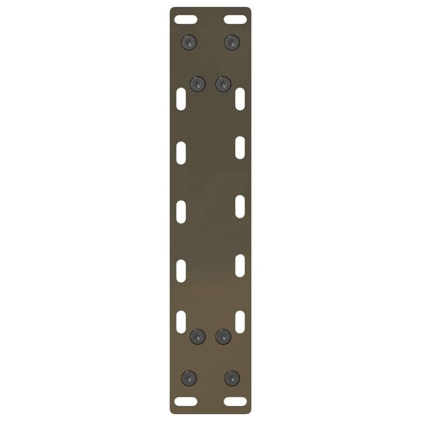 Крака за масичка за кафе, естествена стомана, 2 бр., 40 x (30-31) см, стомана