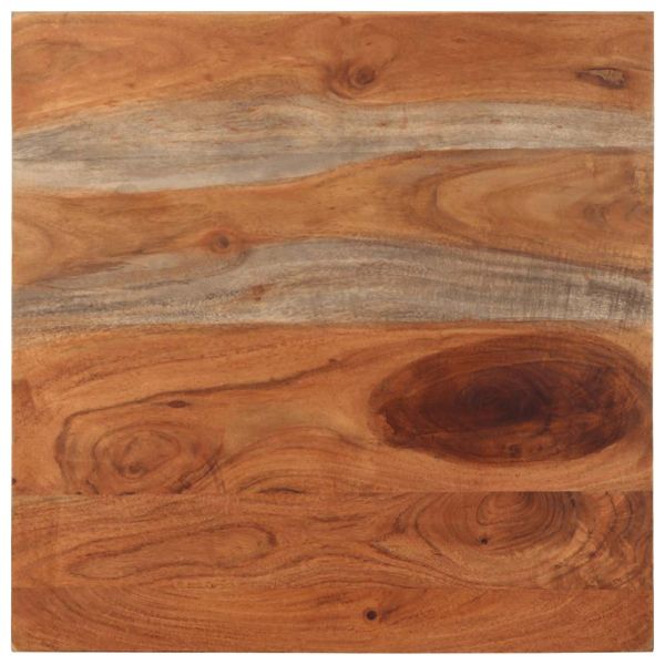 масичка за кафе 60x60x35 cm масивна дървесина акация