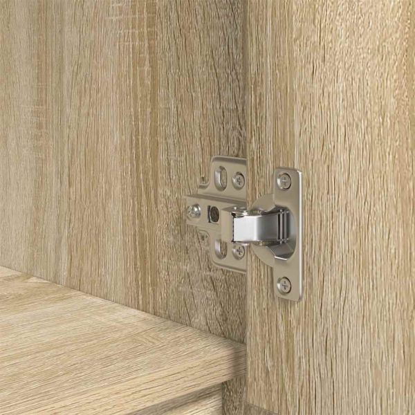 Шкаф с чекмеджета, дъб сонома 55,5x34x119,5 см, инженерно дърво