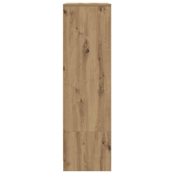Шкаф с чекмеджета, дъб артизан 55,5x34x119,5 см инженерно дърво