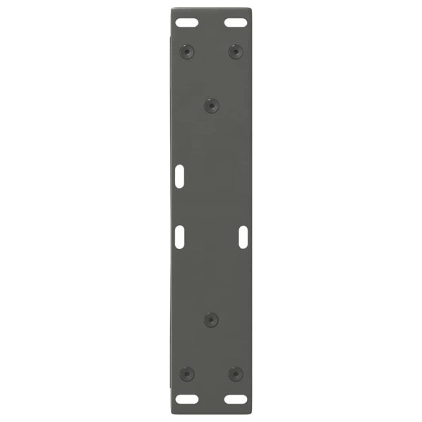 Крака за масичка за кафе, 2 бр., антрацит, 40x(30-31,3) см, стомана