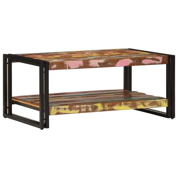 Масичка за кафе Multicolour Масивна дървесина Reclaimed