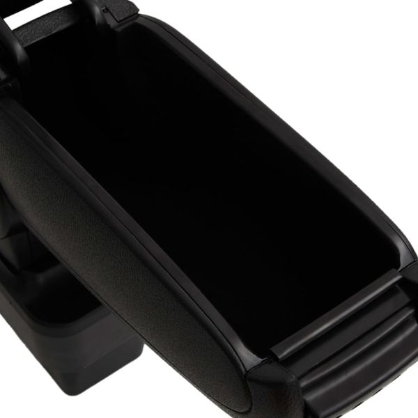 Подлакътник за кола черен 13x34x(33-46) см ABS