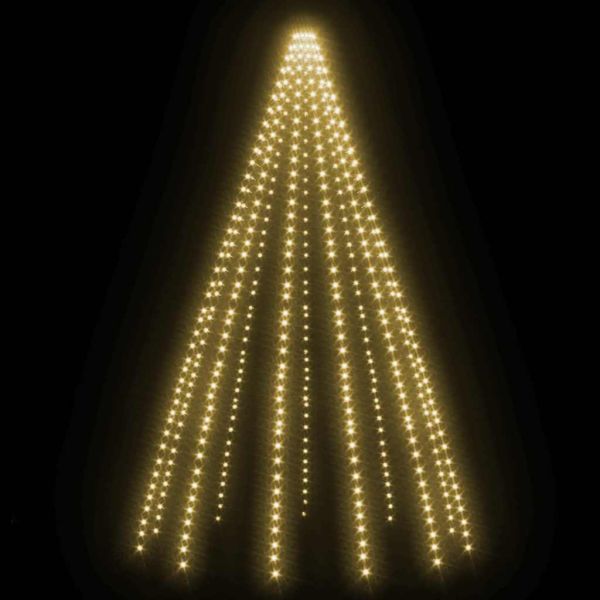 Коледни лампички мрежа с 500 LED 500 см