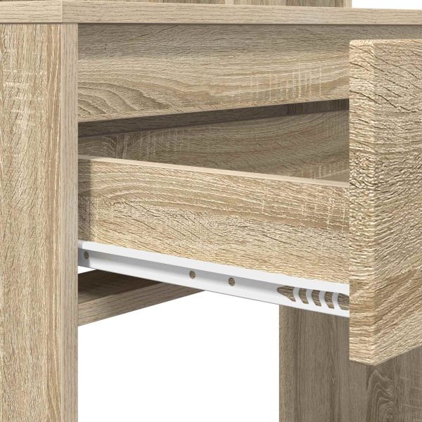 Тоалетки за спалня с чекмедже Сонома дъб 80 x 39,6 x 135 см