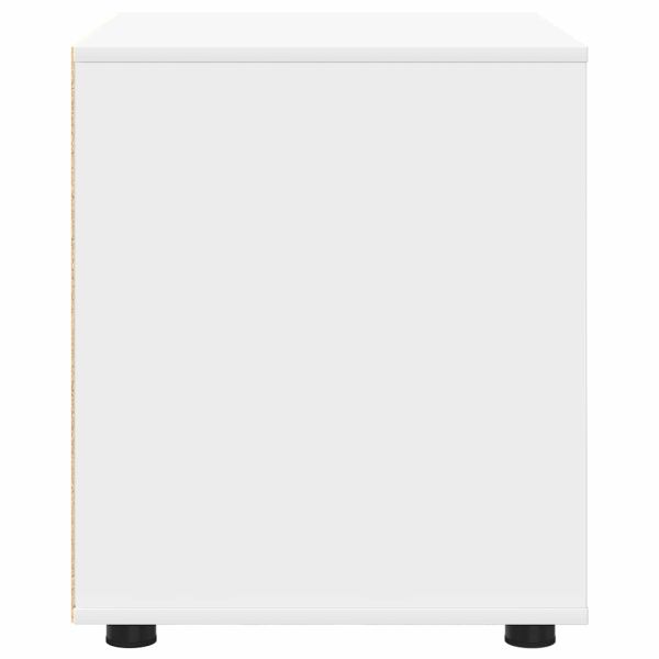 Шкаф за съхранение Бяло 60 x 48 x 57 см Инженерно дърво