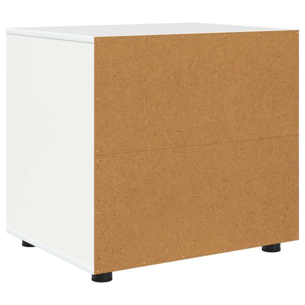 Шкаф за съхранение Бяло 60 x 48 x 57 см Инженерно дърво