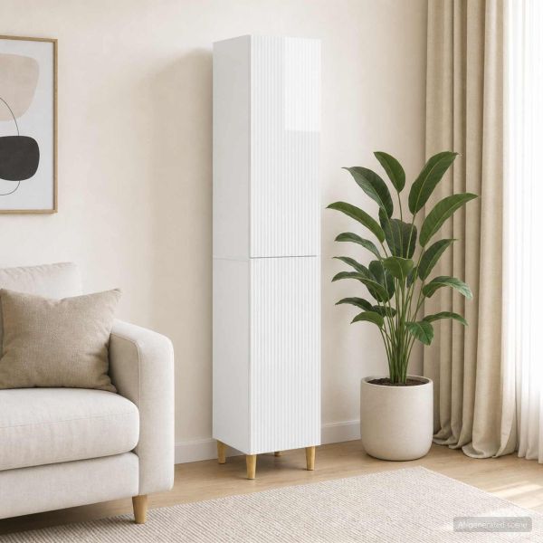 Комплект шкафове 2 pcs 33 x 34,5 x 90 см Инженерна дървесина