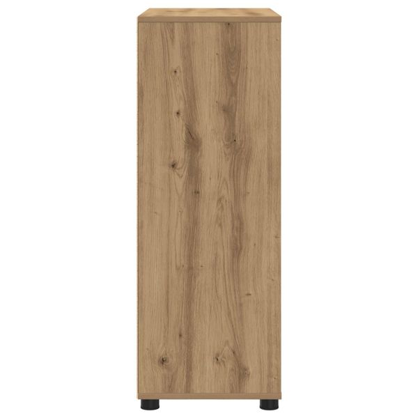 Шкаф за баня Дъб 72,5 x 36,5 x 100 см Инженерно дърво