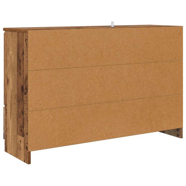 Служебен шкаф Старо дърво 100 x 30 x 65,6 Инженерно дърво