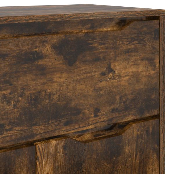 Шкаф за баня Димян дъб 72,5 x 36,5 x 100 см Инженерно дърво