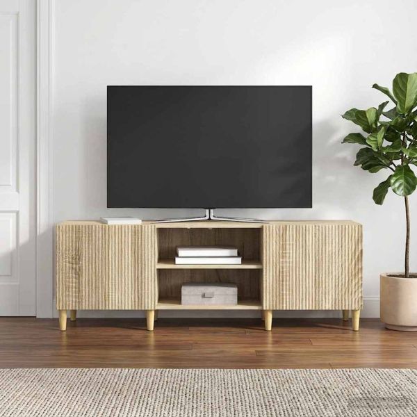 ТВ шкаф Дъб сонома 150 x 31 x 50 см Инженерна дървесина