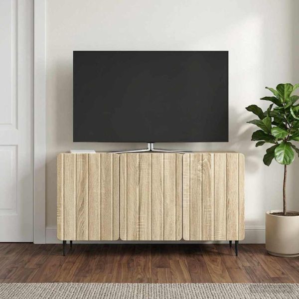 ТВ шкаф Дъб сонома 99 x 34,5 x 52 см Инженерна дървесина