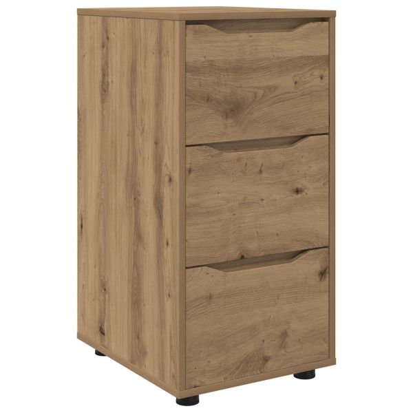 Шкаф за съхранение 40 x 48 x 81 см Инженерно дърво Дъб