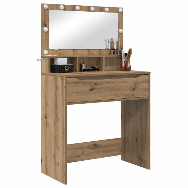 Тоалетки за спалня Дъб 80 x 39,6 x 135 см Инженерно дърво