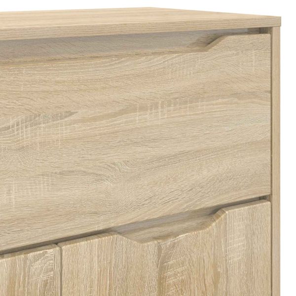 Шкаф за баня Сонома дъб 72,5 x 36,5 x 100 см Инженерно дърво