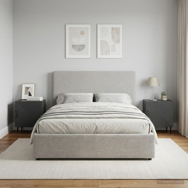 Нощен шкаф 2 pcs Черно 43 x 34,5 x 50 см Инженерна дървесина