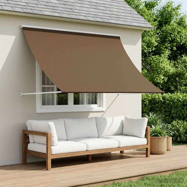 Сенник Таупе 250 x 150 cm 180 г / м² полиестер с PU покритие