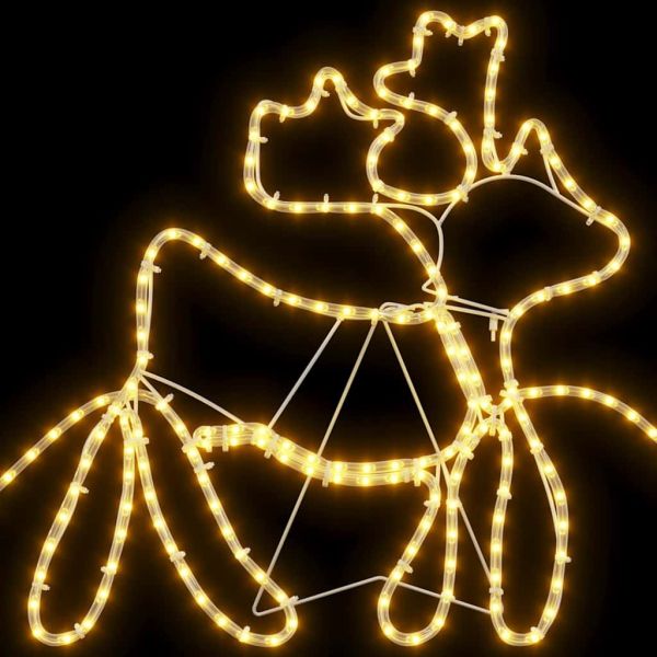 Коледна Декорация LED светодиода Многоцветен 69 x 79 см ПВЦ
