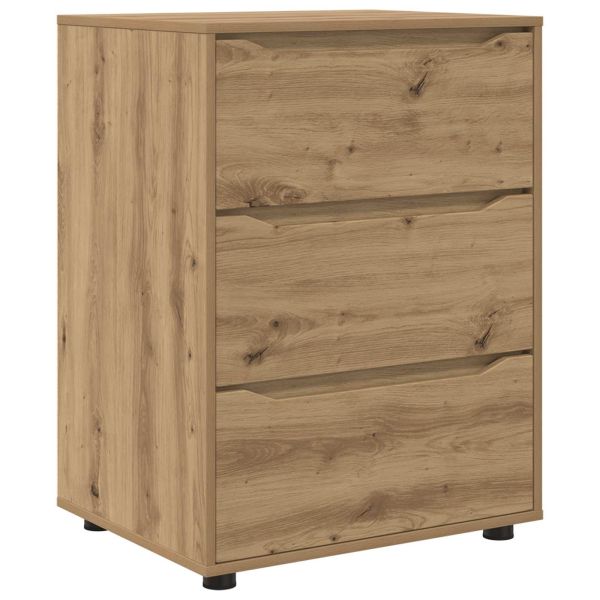 Шкаф за съхранение 60 x 48 x 81 см Инженерно дърво Дъб
