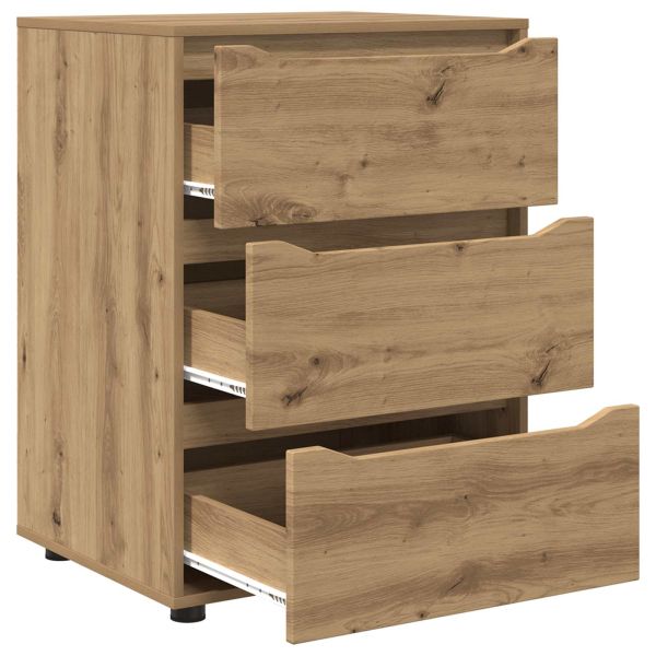 Шкаф за съхранение 60 x 48 x 81 см Инженерно дърво Дъб