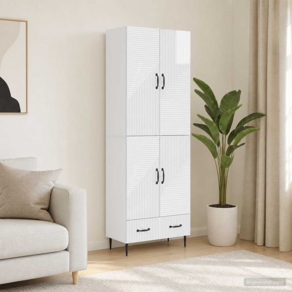 Комплект шкафове 2 pcs 66 х 34,5 х 95 см Инженерна дървесина