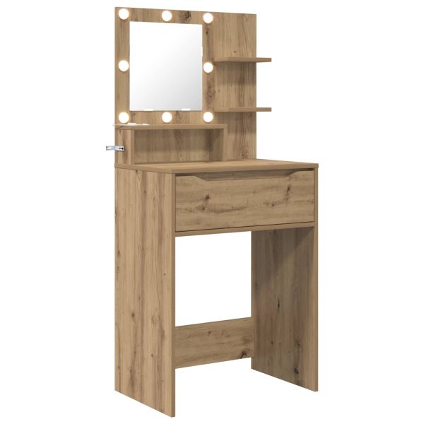 Тоалетки за спалня Дъб 80 x 39,6 x 135 см Инженерно дърво