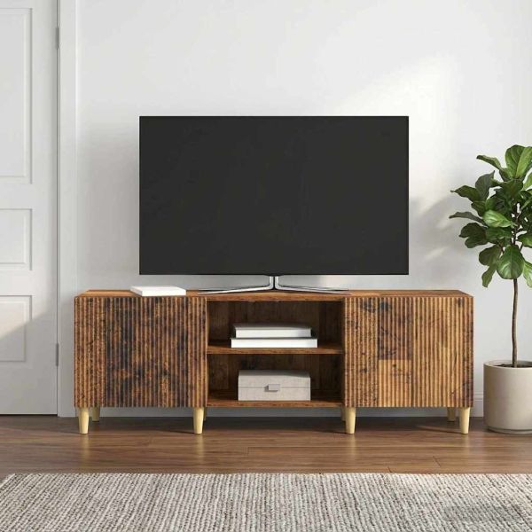 ТВ шкаф Старо дърво 150 x 31 x 50 см Инженерна дървесина