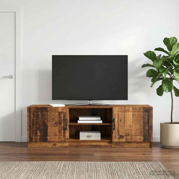 ТВ шкаф Старо дърво 150 x 31 x 47 см Инженерна дървесина
