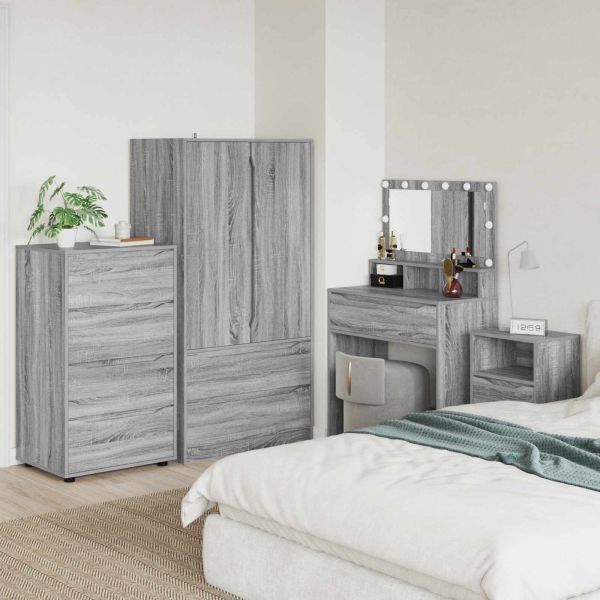Шкафове за съхранение Сив Сонома 60 x 48 x 105 см