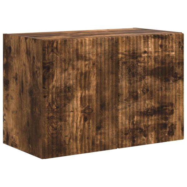 TV стенен шкаф Димян дъб 59,5 x 31 x 40 см Инженерно дърво