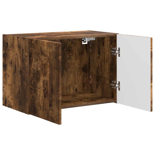 TV стенен шкаф Димян дъб 59,5 x 31 x 40 см Инженерно дърво