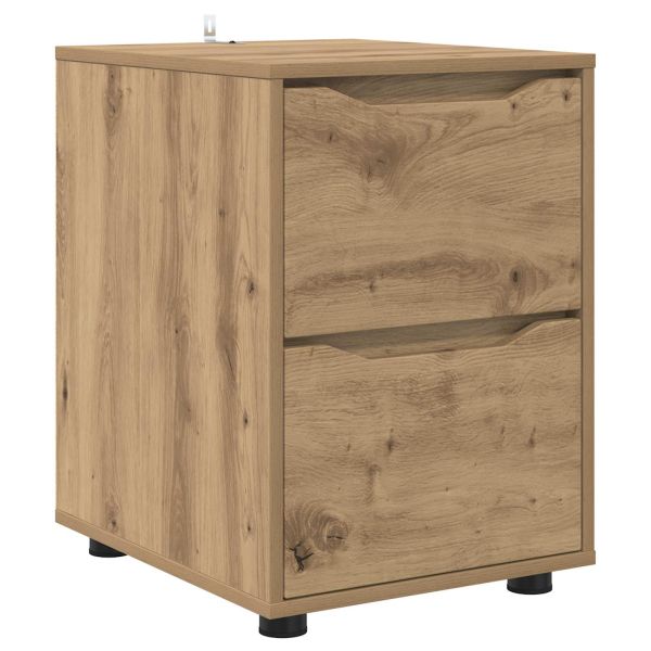 Шкаф за съхранение 40 x 48 x 57 см Инженерно дърво Дъб