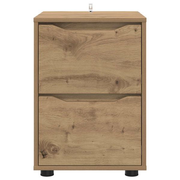 Шкаф за съхранение 40 x 48 x 57 см Инженерно дърво Дъб