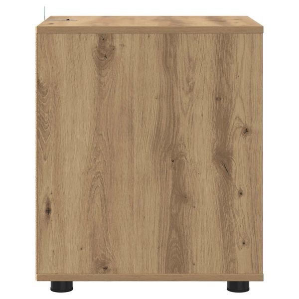 Шкаф за съхранение 40 x 48 x 57 см Инженерно дърво Дъб