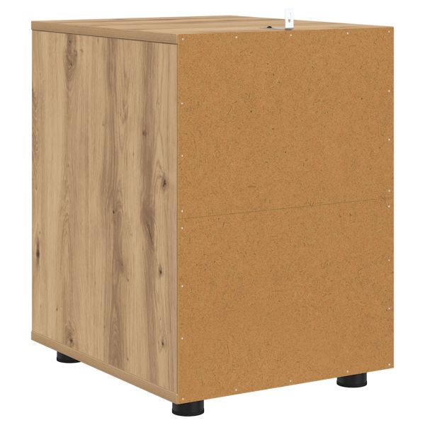 Шкаф за съхранение 40 x 48 x 57 см Инженерно дърво Дъб