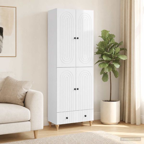 Комплект шкафове 2 pcs 66 х 34,5 х 95 см Инженерна дървесина