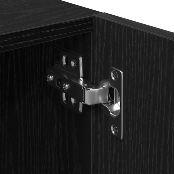 ТВ шкаф Черния дъб 100 x 35 x 40 см Инженерно дърво