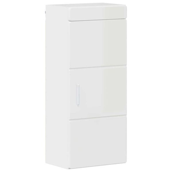 Комплект мебели за баня TULUM 4 pcs Лъскаво бяло