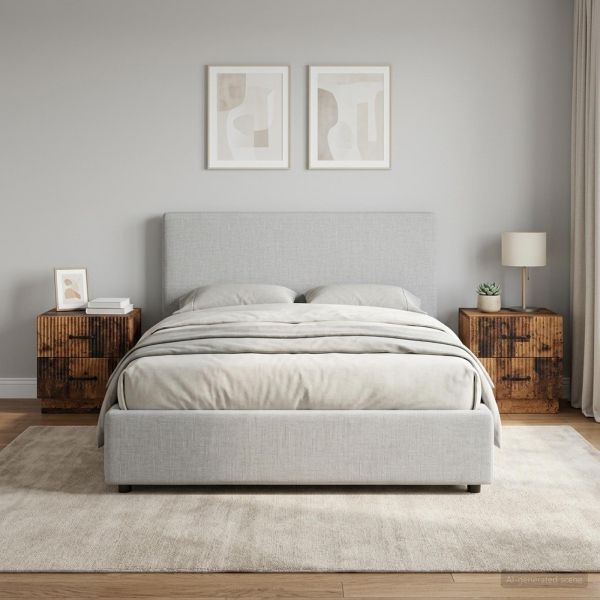 Нощен шкаф с чекмедже 2 pcs Старо дърво 43 x 34,5 x 44,5 см