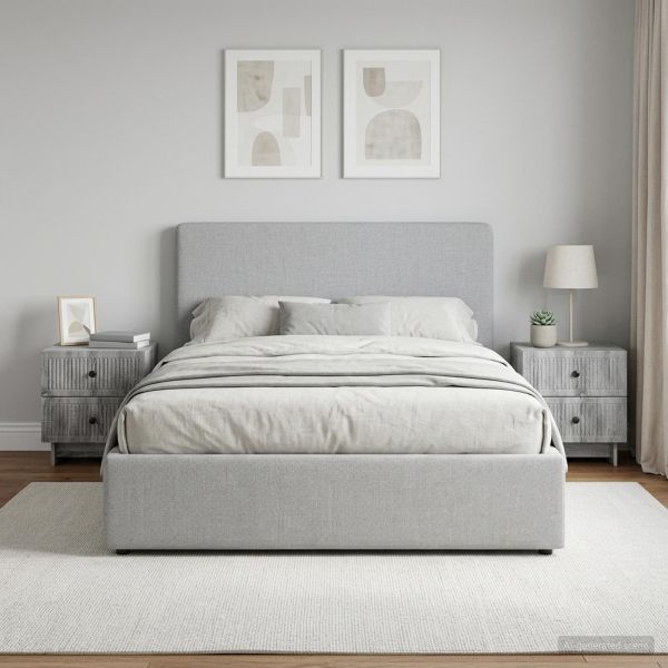 Нощен шкаф с чекмедже 2 pcs Сива сонома 43 x 34,5 x 47,5 см