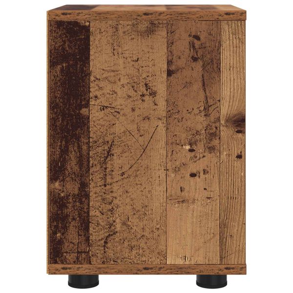 Нощни маси 2 pcs Старо дърво 30,5 x 30 x 43 см Инженерно дърво