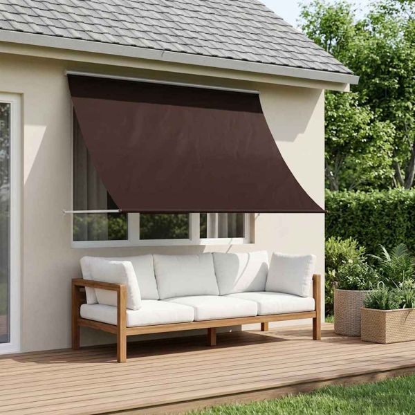 Сенник Кафяво 250 x 150 cm 180 г / м² полиестер с PU покритие