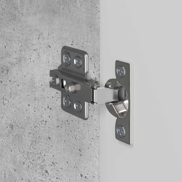 TV стенен шкаф 2 pcs Циментено сиво 59,5 x 31 x 40 см