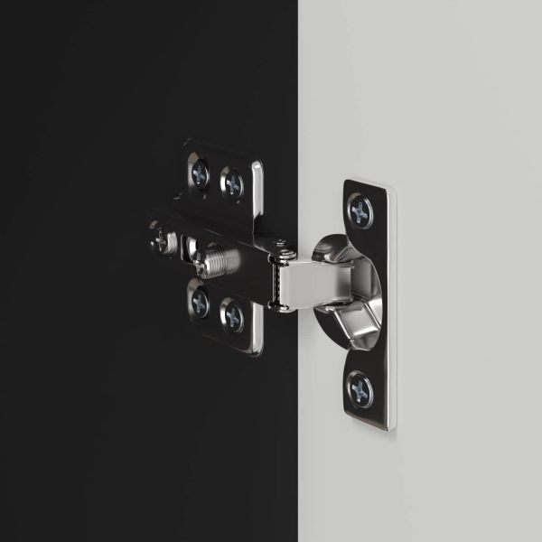 TV стенен шкаф 2 pcs Черно 59,5 x 31 x 40 см Инженерно дърво