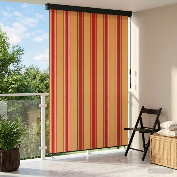Ролетна щора Многоцветен 100 x 250 cm Текстил и Алуминий