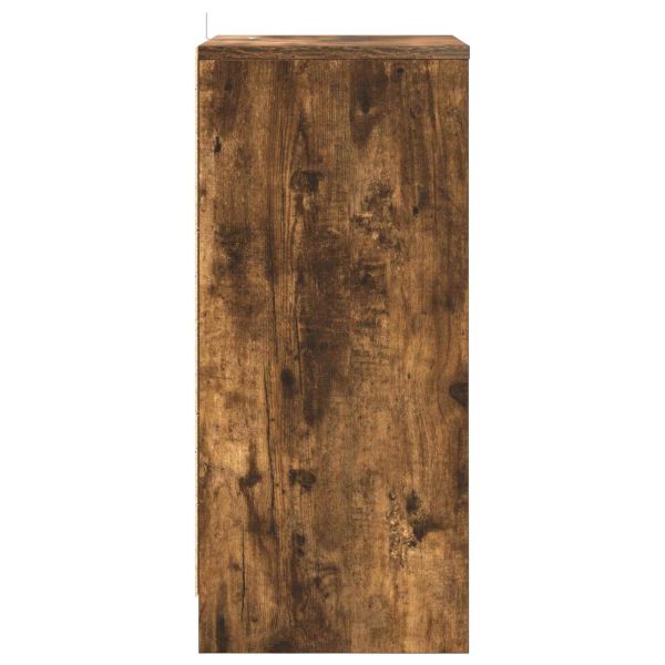 Нощни маси 2 pcs Димян дъб 40 x 30 x 467 см Инженерно дърво